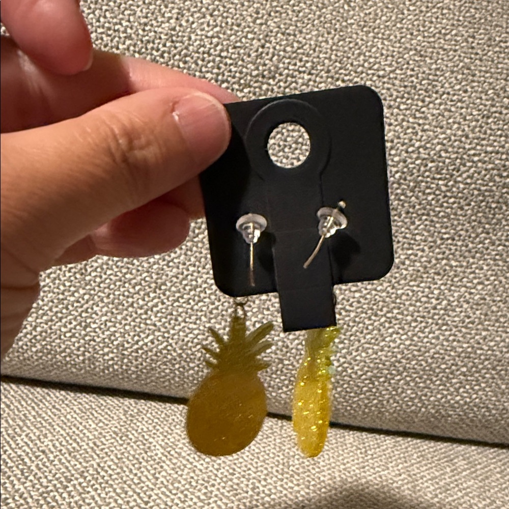 Pineapple Dangle Earrings - image 4
